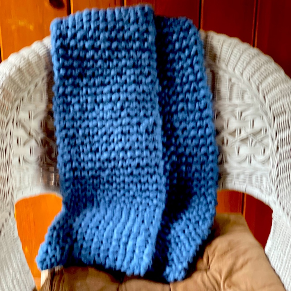 Men/women chenille scarf delicately made with lots of time
